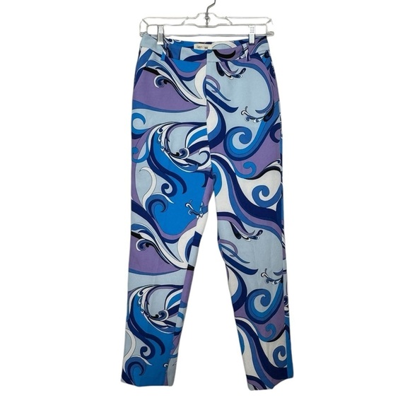 L’Agence Ludivine Printed Trousers Size 2 - Picture 1 of 9
